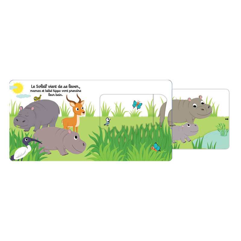Livre Kididoc Au bain petit hippo ! - Nathan Jeunesse