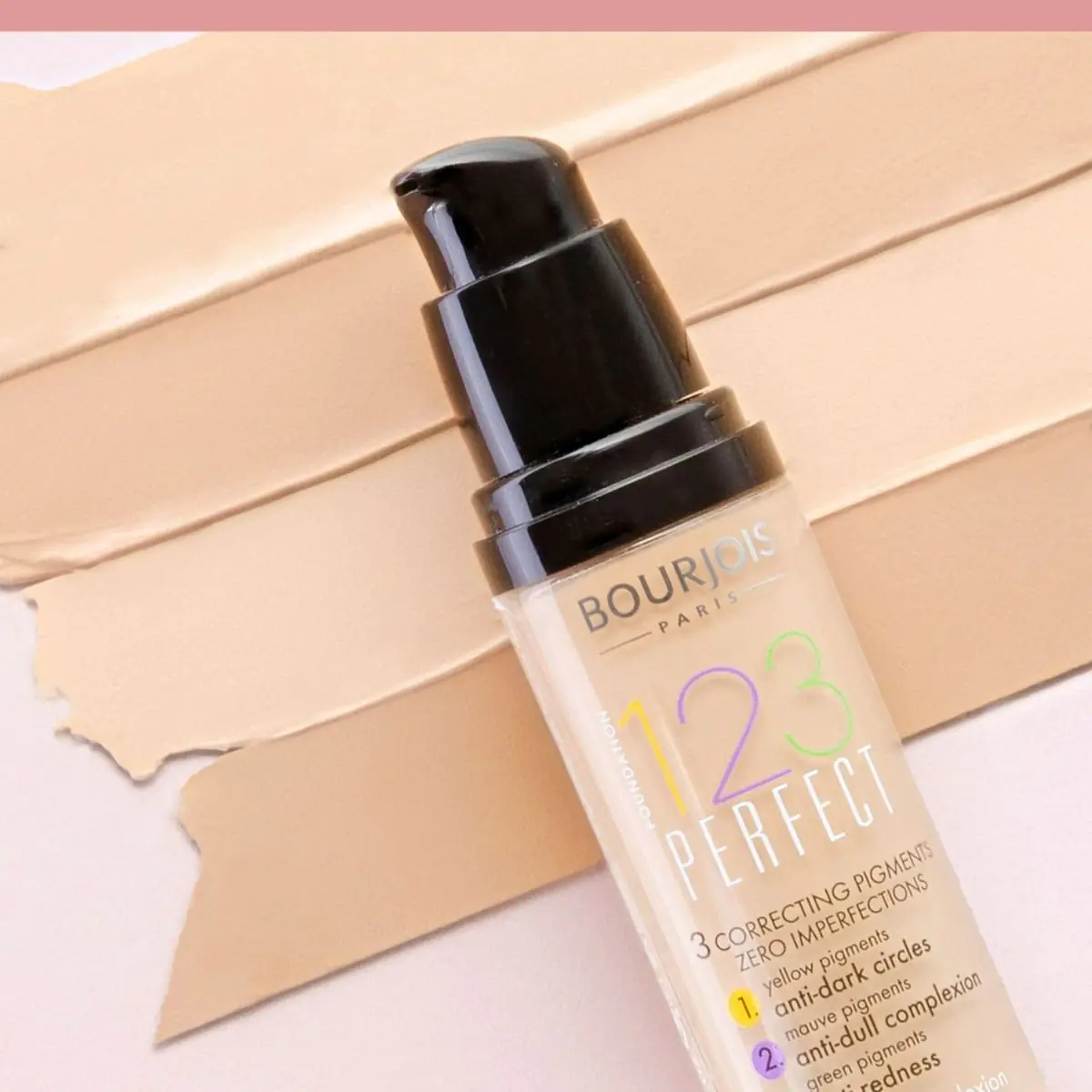 Bourjois 123 Perfect 51 Light Vanilla podloga za lice