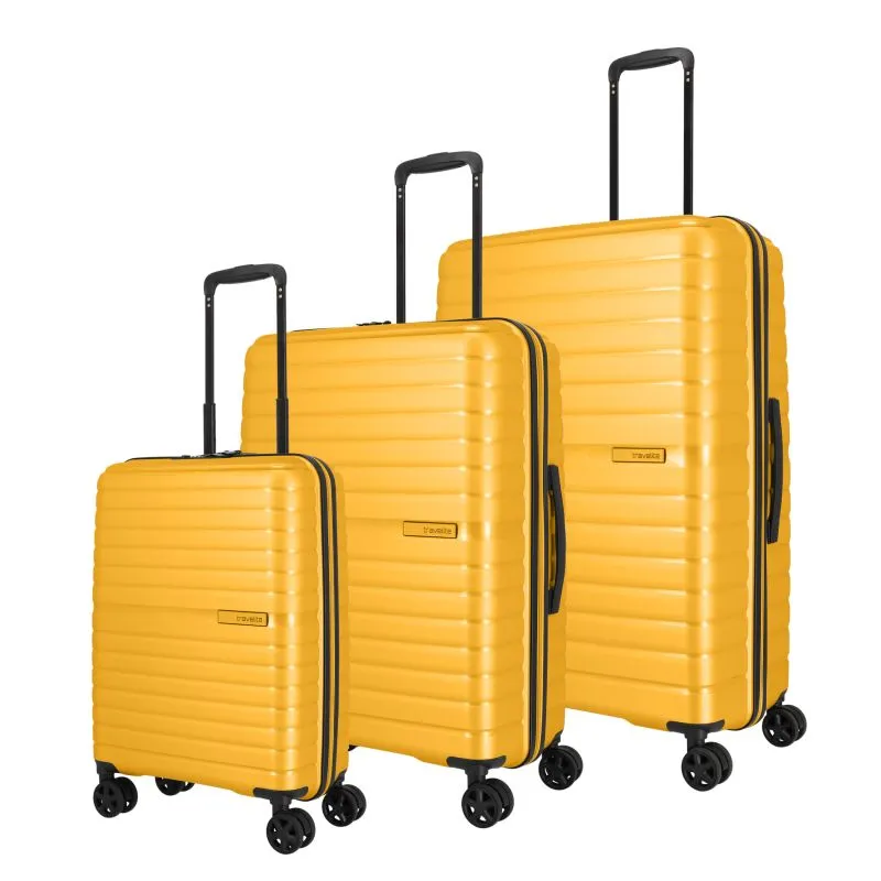 Travelite TRIENT Kofferset Gr. L\/M\/S - Gelb