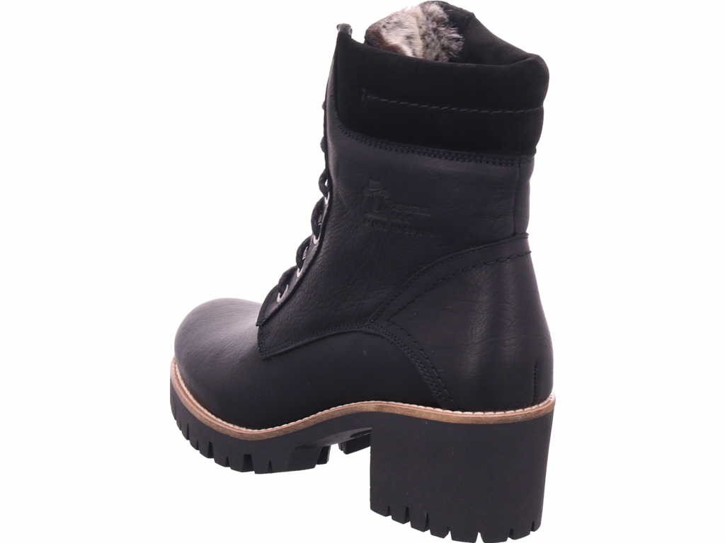 PANAMA JACK Schnür-Stiefeletten schwarz Negro