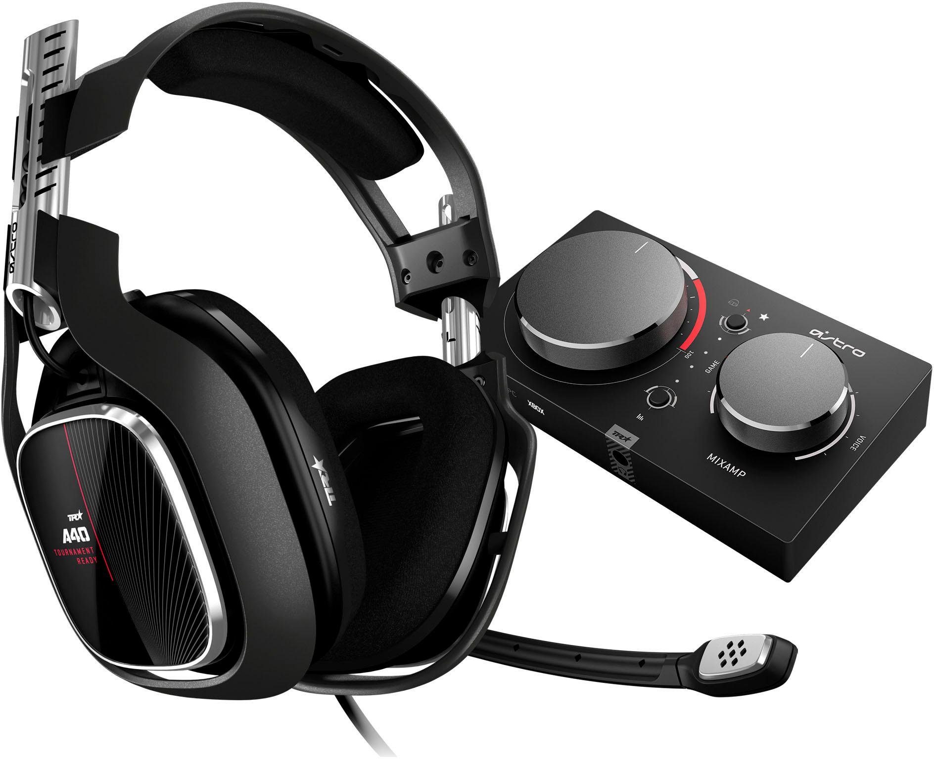 ASTRO A40 TR Headset + MixAmp Pro TR -NEU- (XBox One, PC, MAC) Gaming-Headset (Rauschunterdrückung)