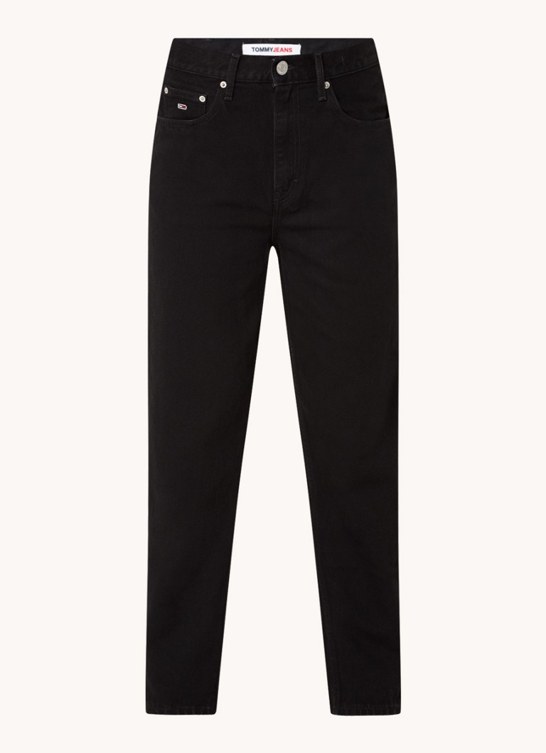 Jean mom taille haute Tommy Hilfiger à délavage coloré