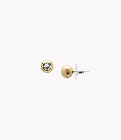 Fossil Ohrstecker Bright Baubles Metall goldfarben