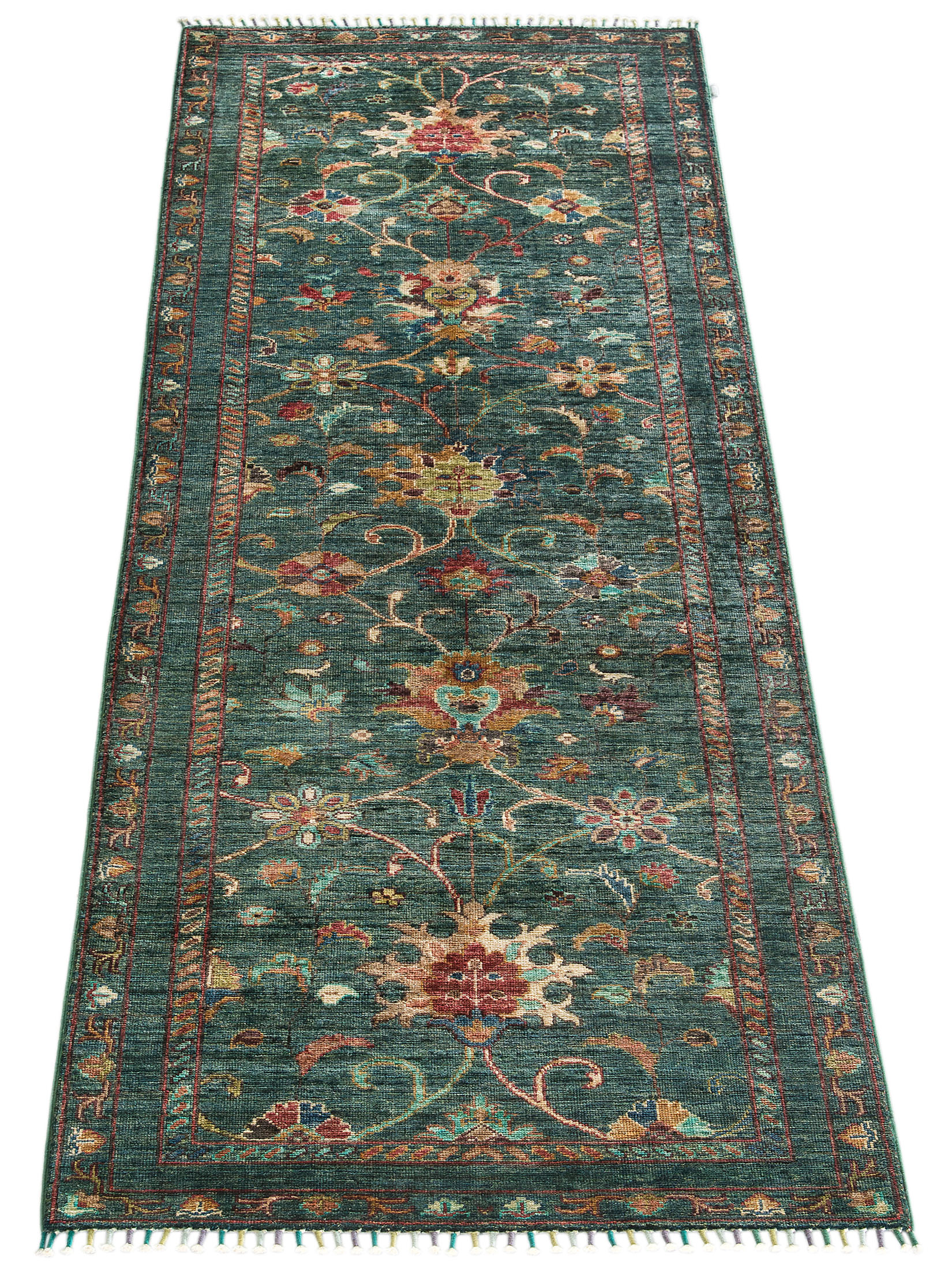 Kazak Phool ca. 87 x 262 cm, Unikat / Einzelstück