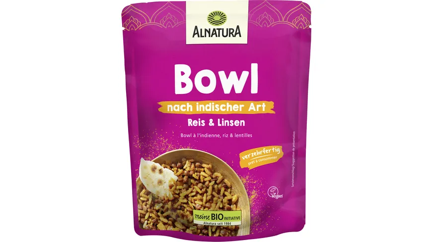 Alnatura Bio Bowl nach indischer Art 250 g
