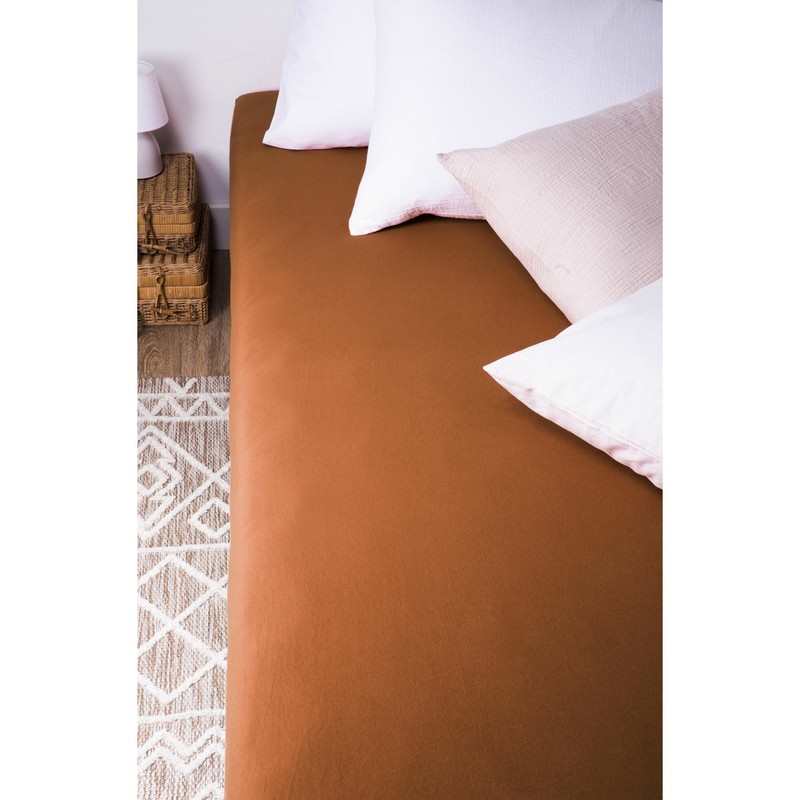 Drap Housse jersey Coton Bio 1 personne