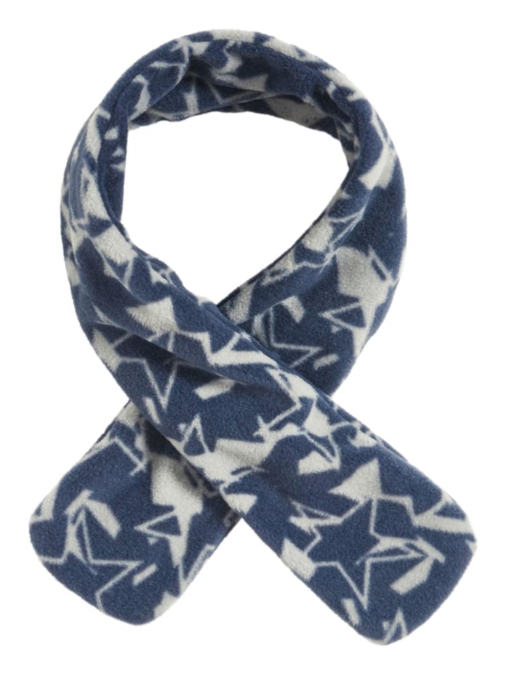 Playshoes Fleece-Steckschal Sterne Camouflage in Dunkelgrau günstig kaufen onesize