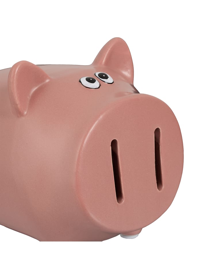 relaxdays Sparschwein in Rosa - (B)12 x (H)12,5 x (T)14 cm günstig kaufen onesize