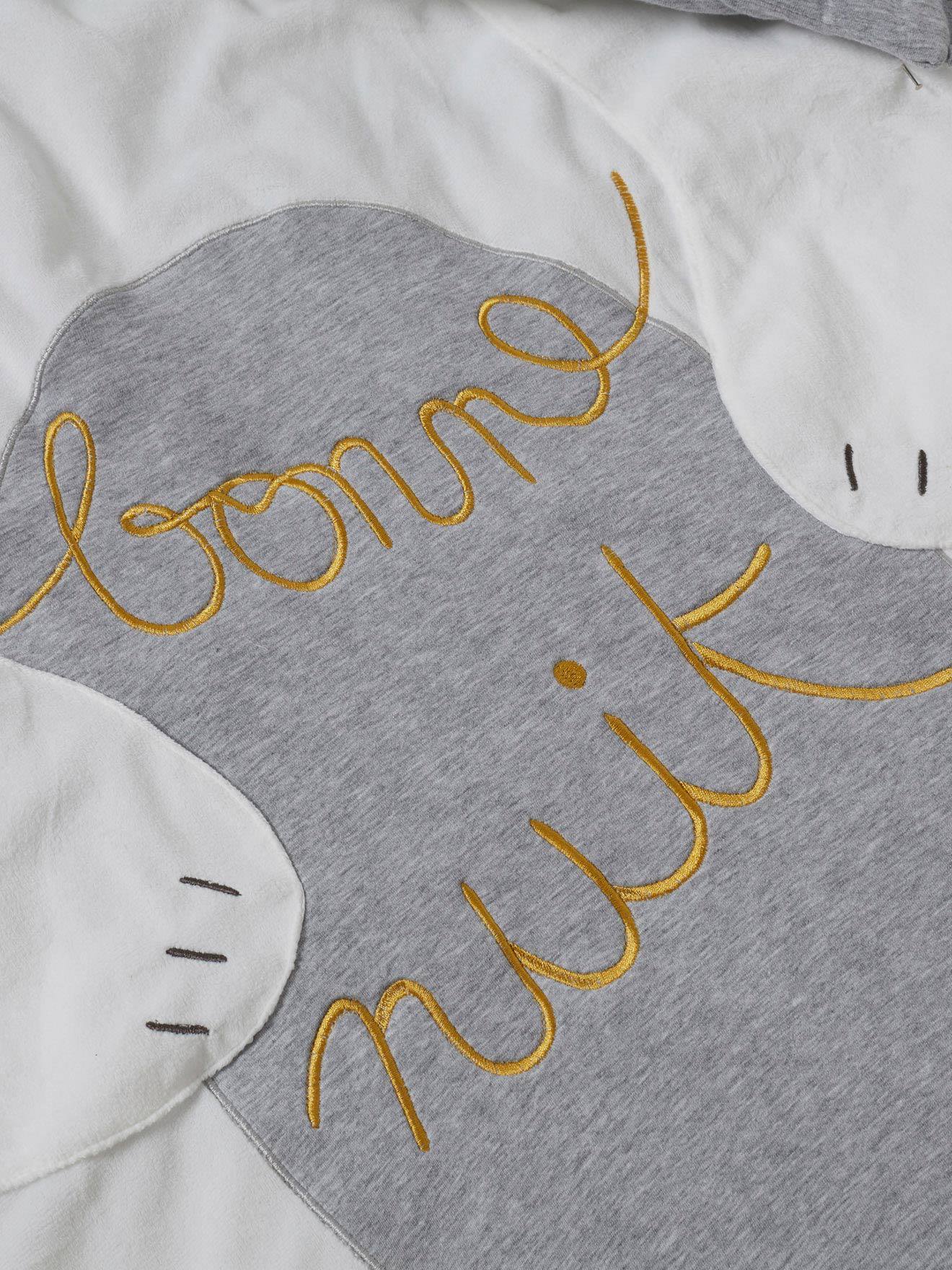 Sac de couchage OURS gris clair