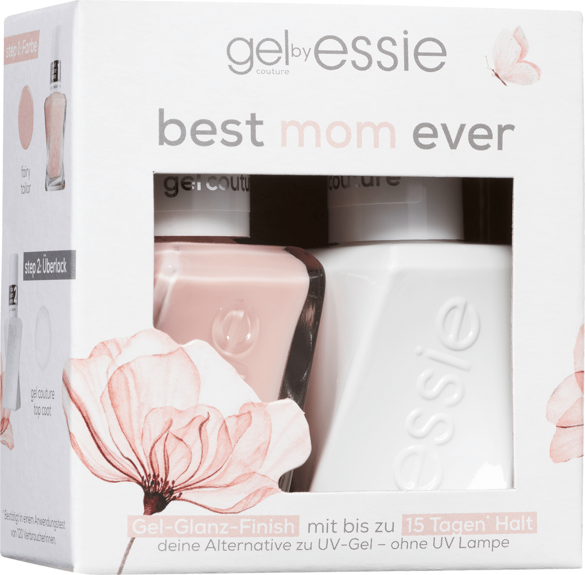 Gel Nagellackset Couture Routine Best Mom Ever, 1 St
