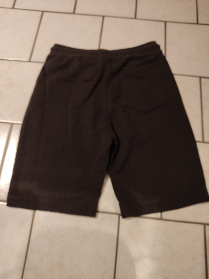 Petrol Sweatshorts in Schwarz günstig kaufen 164