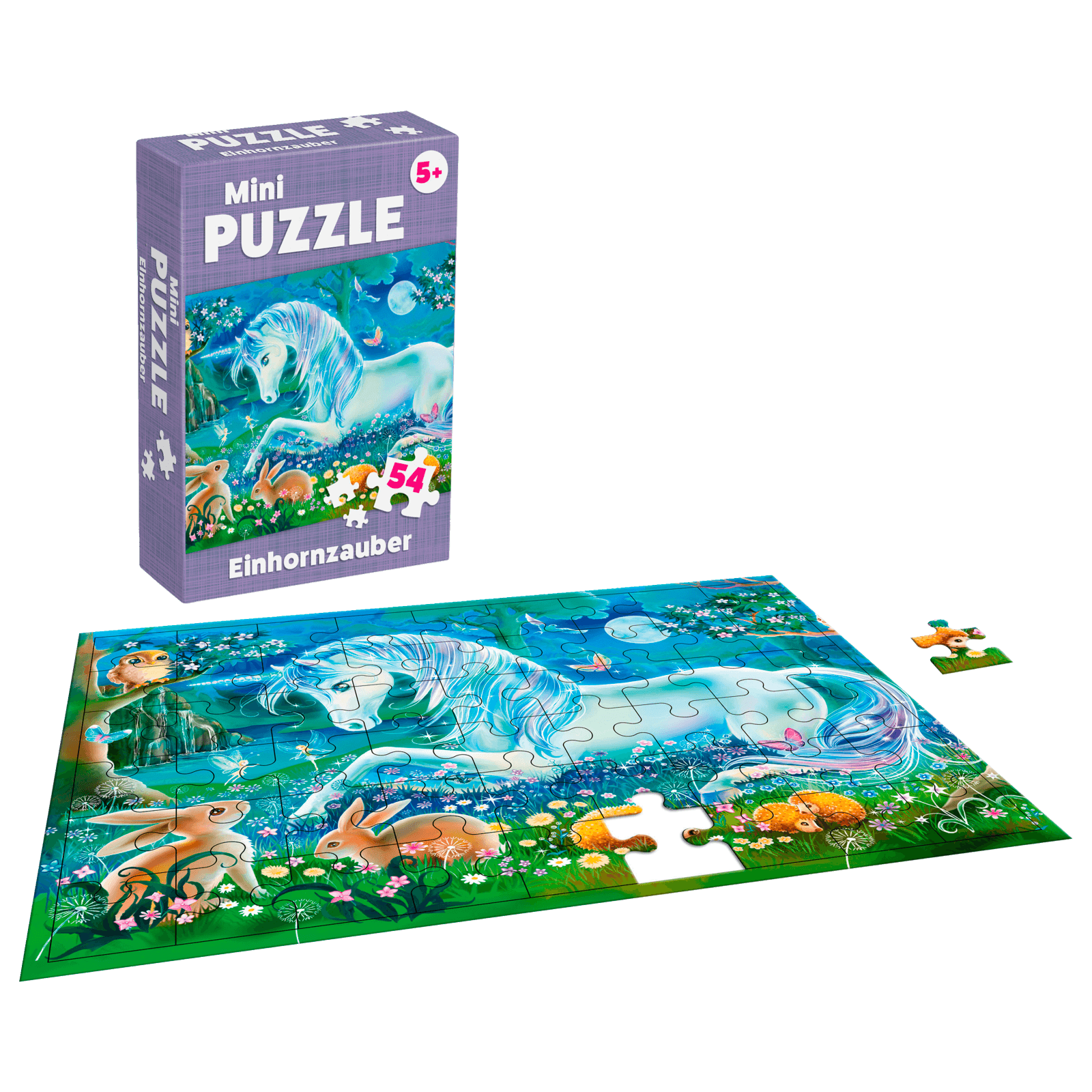 Mini Puzzle Einhornzauber