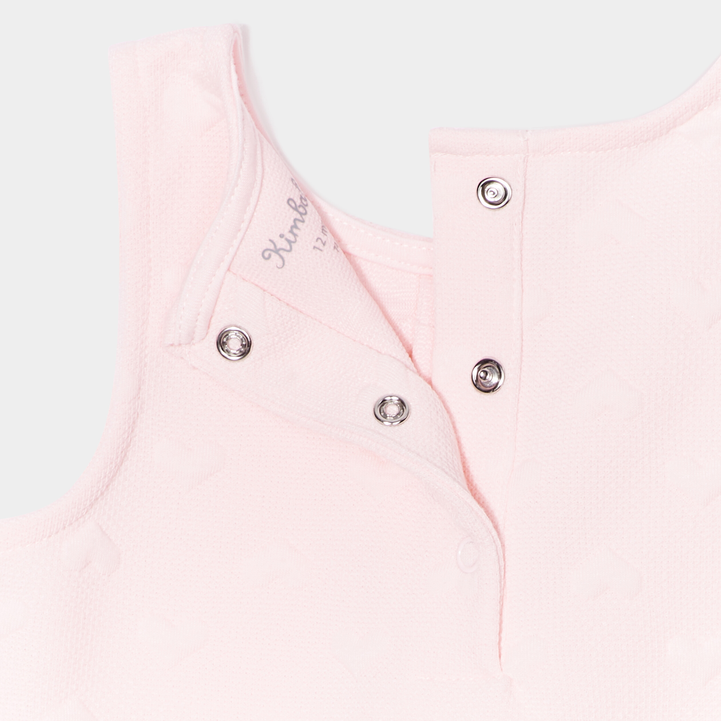 Robe trapèze sans manches rose clair bébé fille | La Halle