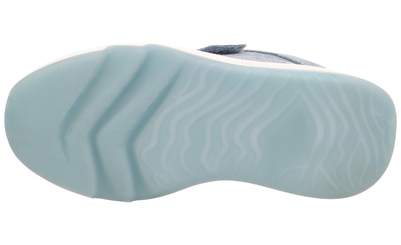 MELODY - Blau/SilberSneaker low mit Klettverschluss