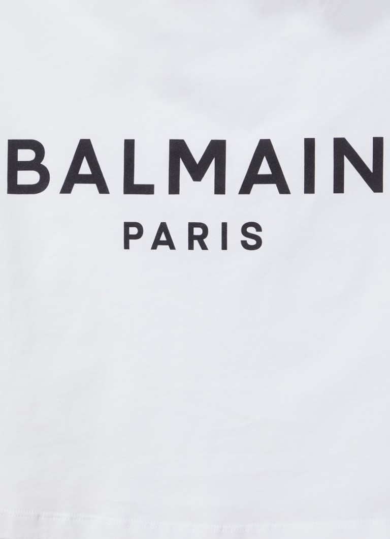 Balmainin lyhythihainen t-paita logopainatuksella