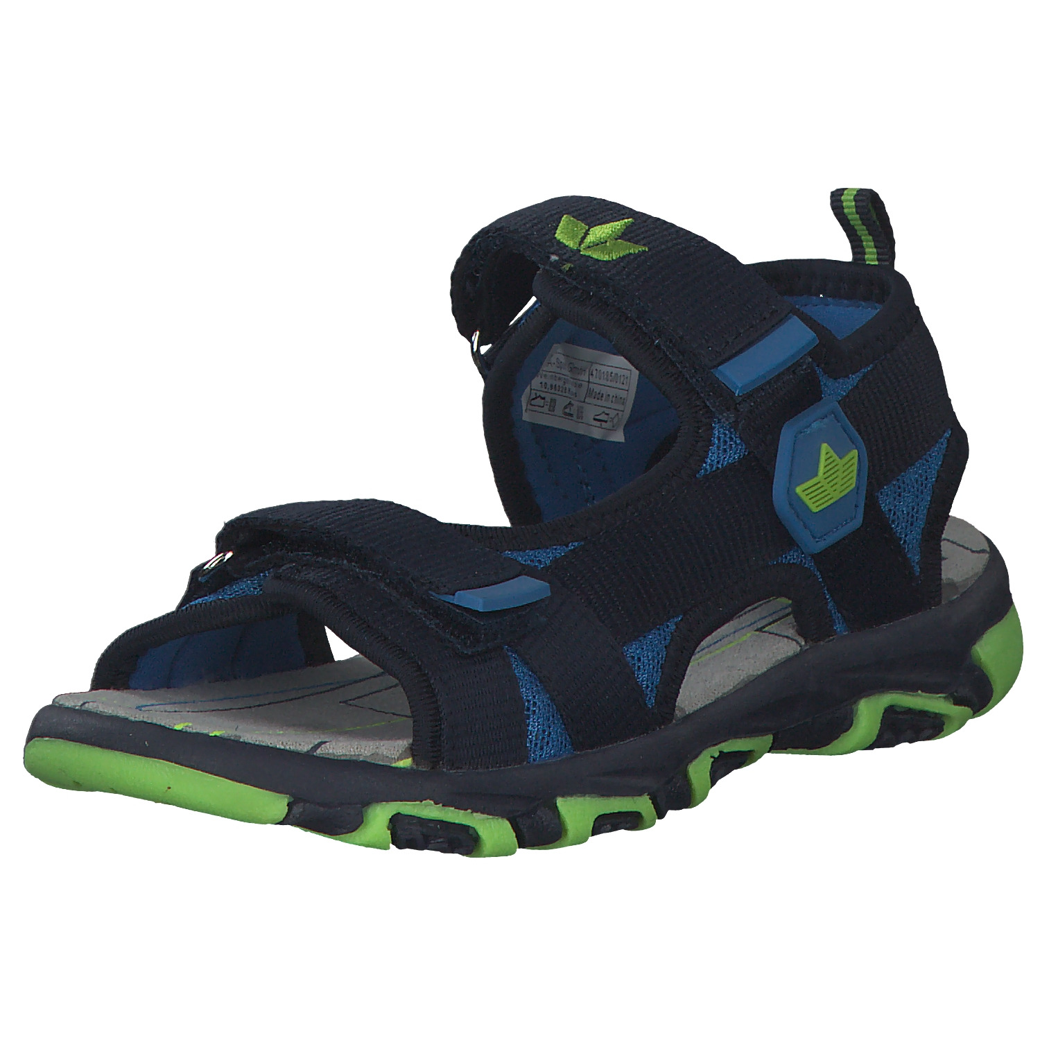 Geka Palau V, Sandalen (Kinder), Kinder, marine/blau/lemon