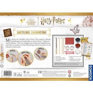 Harry Potter Bastelbox - Zauberstäbe