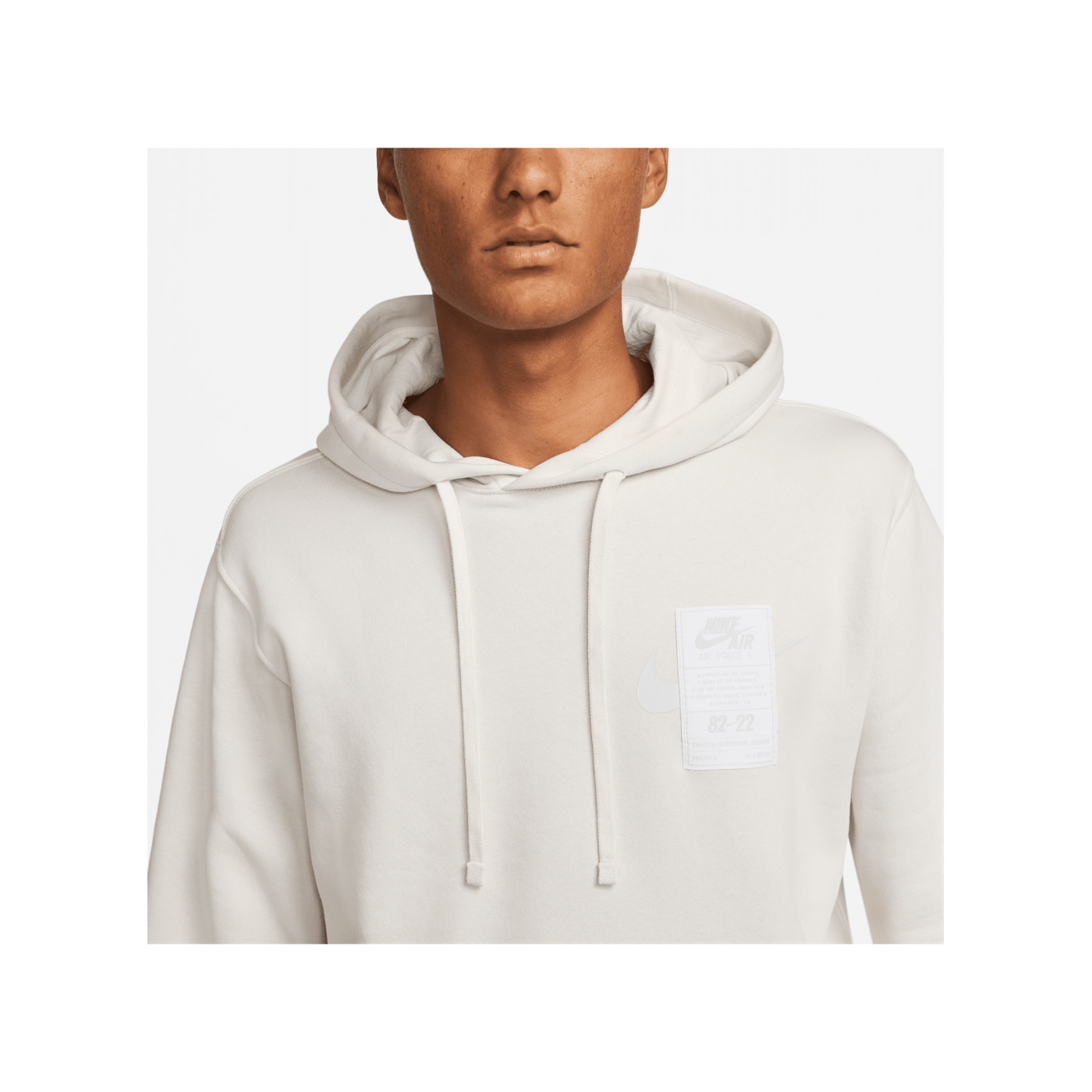 Nike Hoody Grau Weiss F030