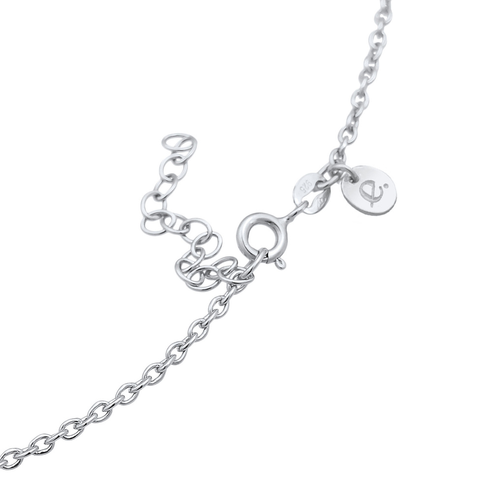 Elli PREMIUM Elli PREMIUM Collier Choker pour femme de base tendance en argent sterling 925 Bijoux