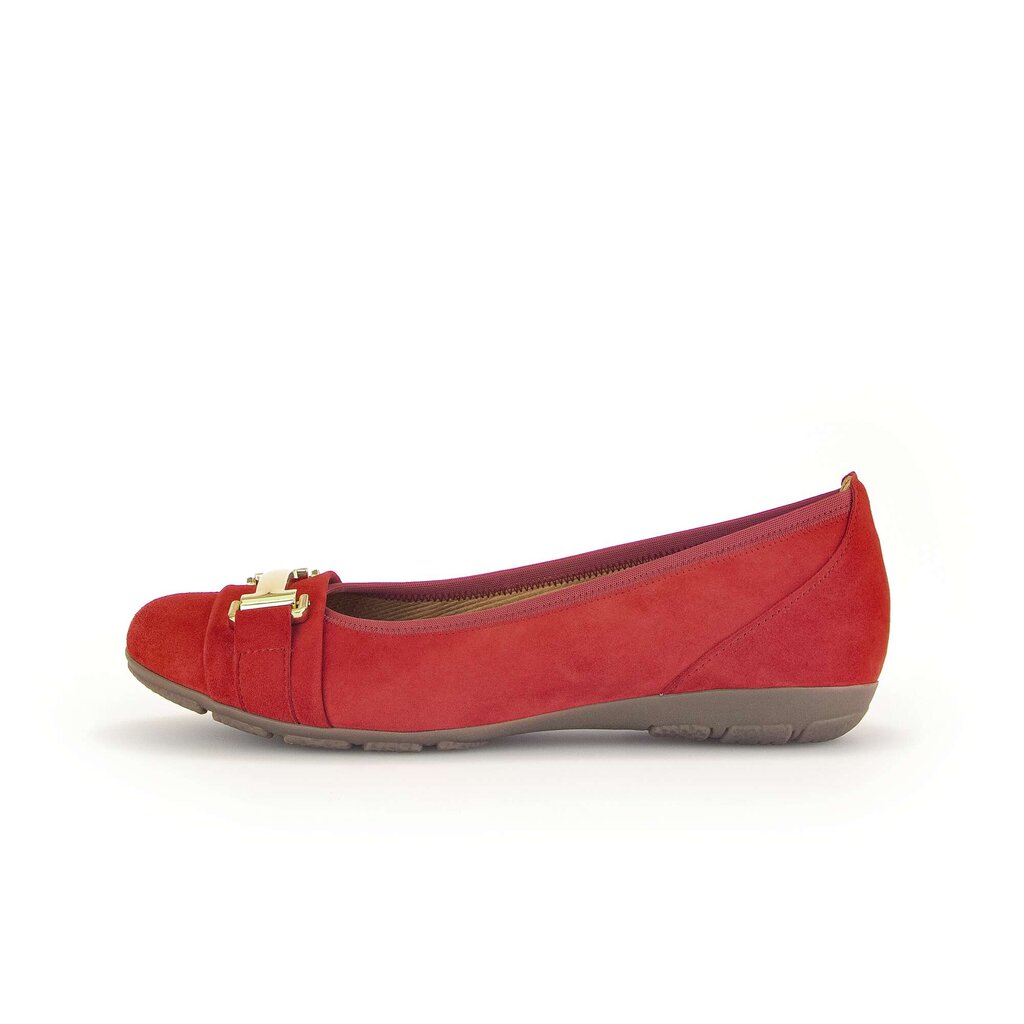 Gabor fashion Sportliche Ballerina rot