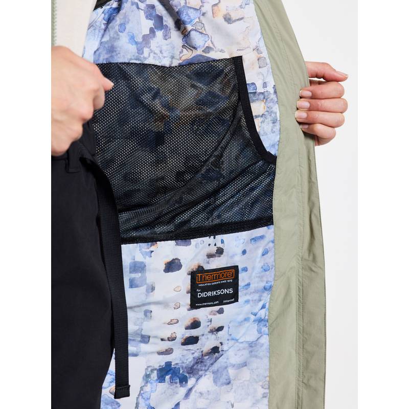 Didriksons Nomi Long Steppmantel Damen