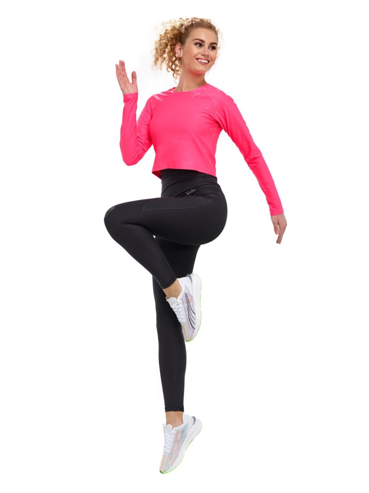 Winshape Functional Power Shape High Waist Tights mit drei Taschen HWL114 in schwarz günstig kaufen