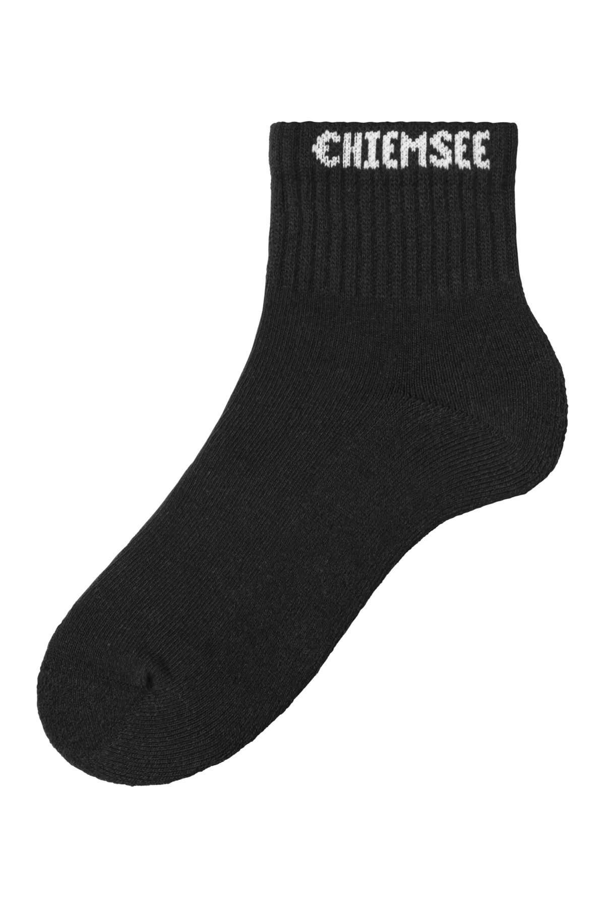 Chiemsee  Socken - Schwarz - Unifarben