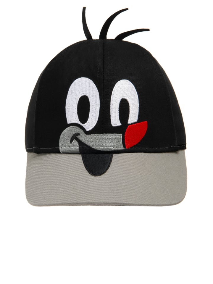 koaa Snapback Cap Der kleine Maulwurf - Mascot in schwarz-grau günstig kaufen 4-6 Jahre