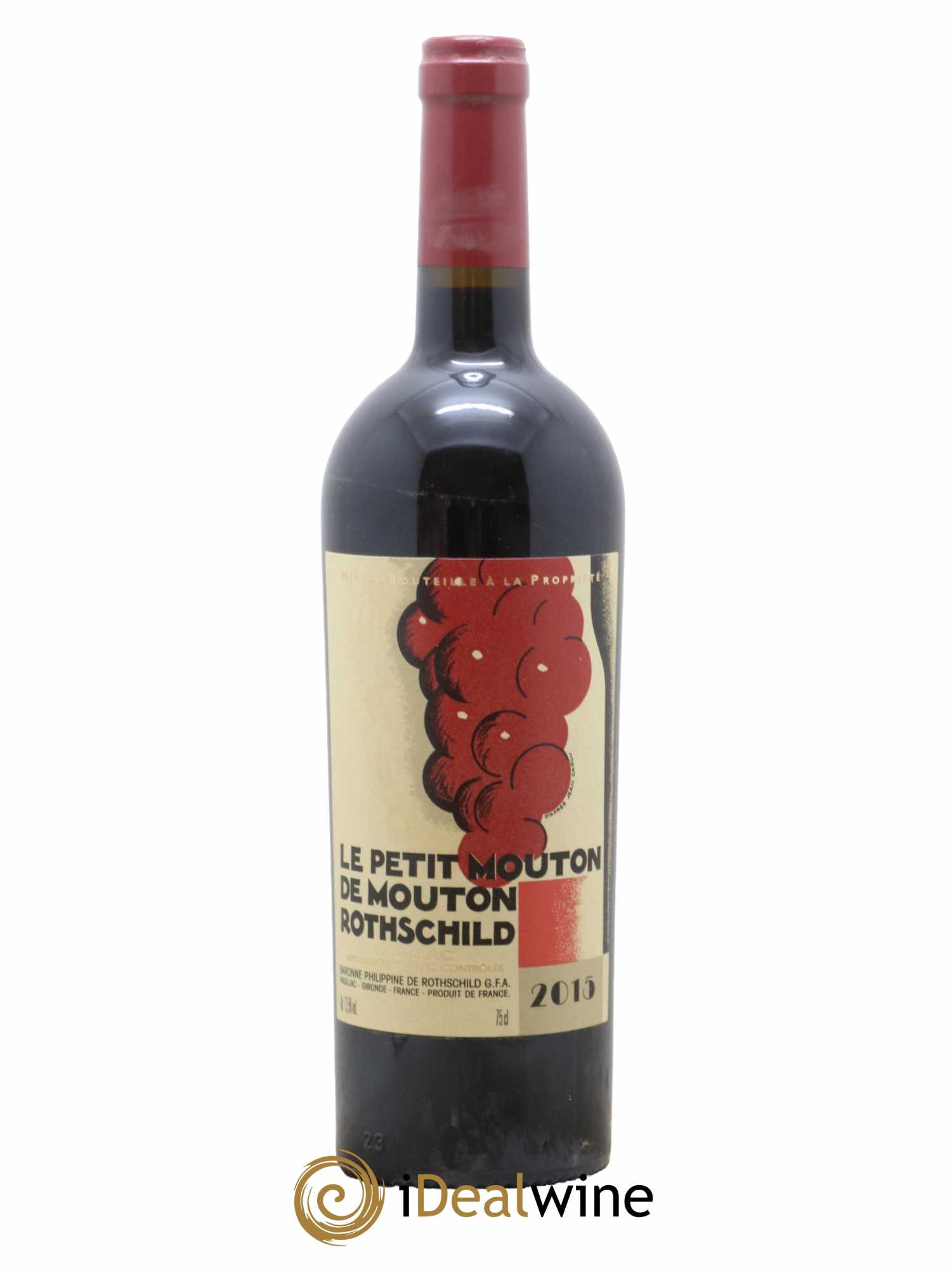 Petit Mouton Second Vin  2015 - Lot de 1 Bouteille