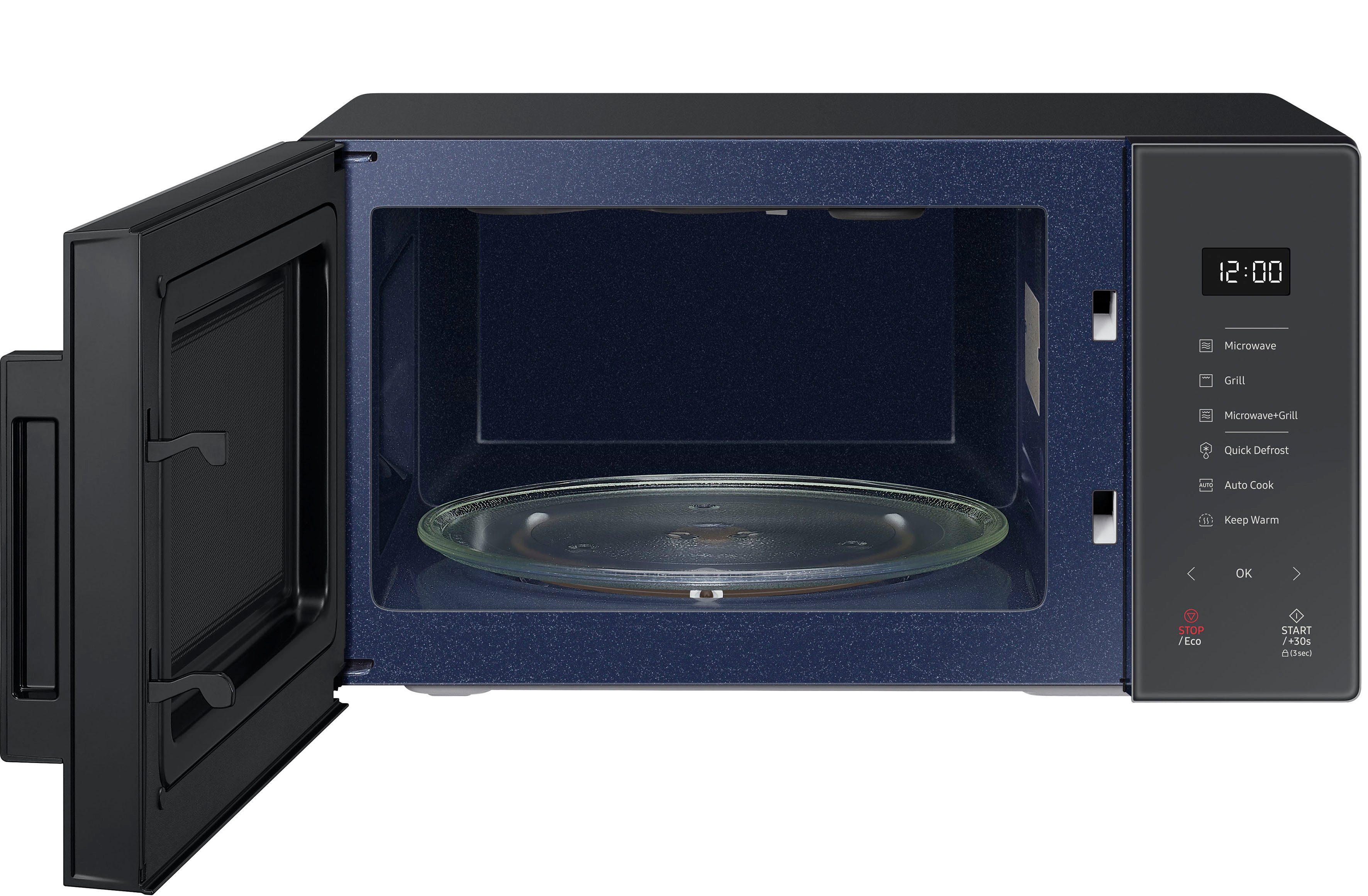 Samsung Mikrowelle MG2GT5018GC/EG, Dampfgarfunktion, Grill, Mikrowelle, 23 l