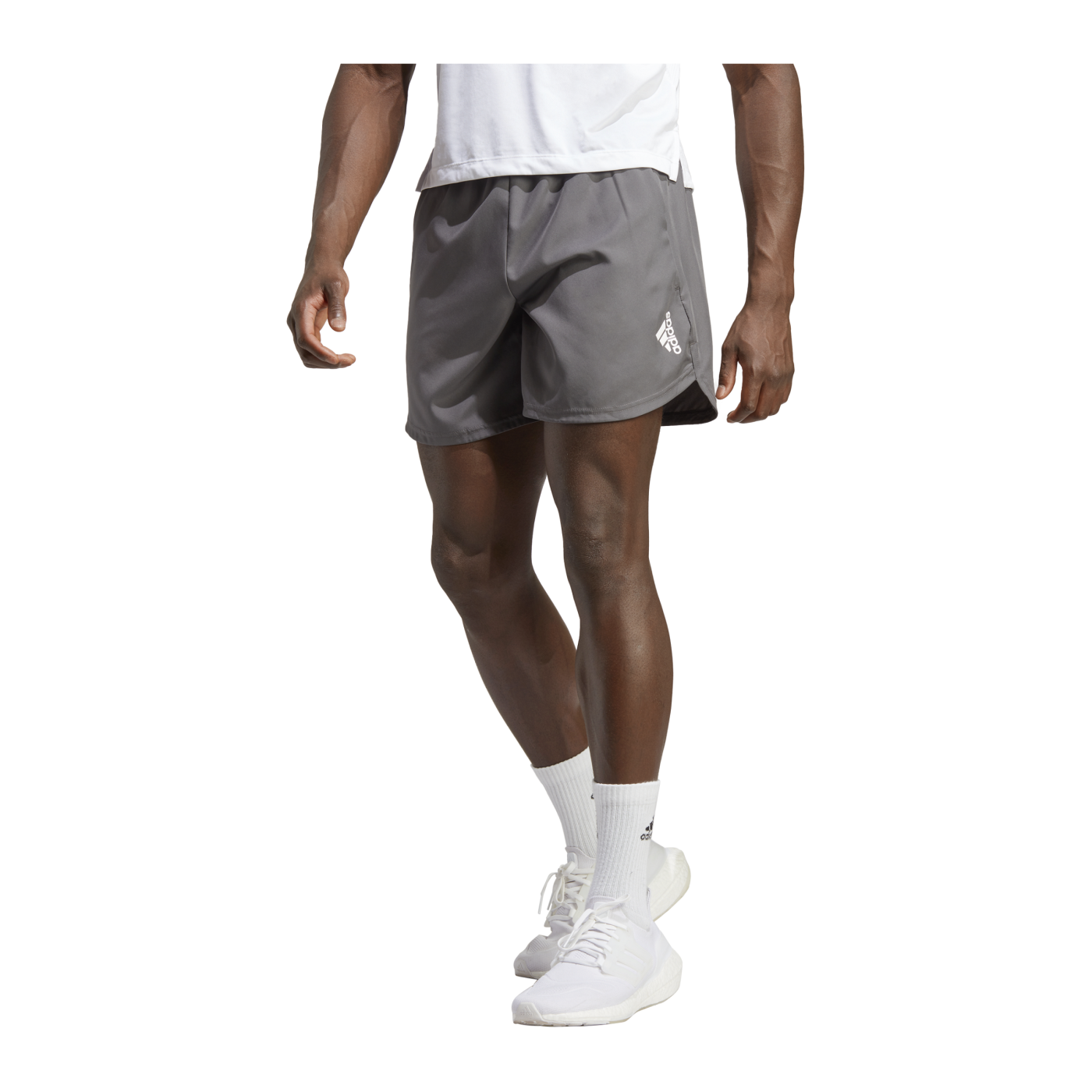 adidas D4M Short Grau Weiss