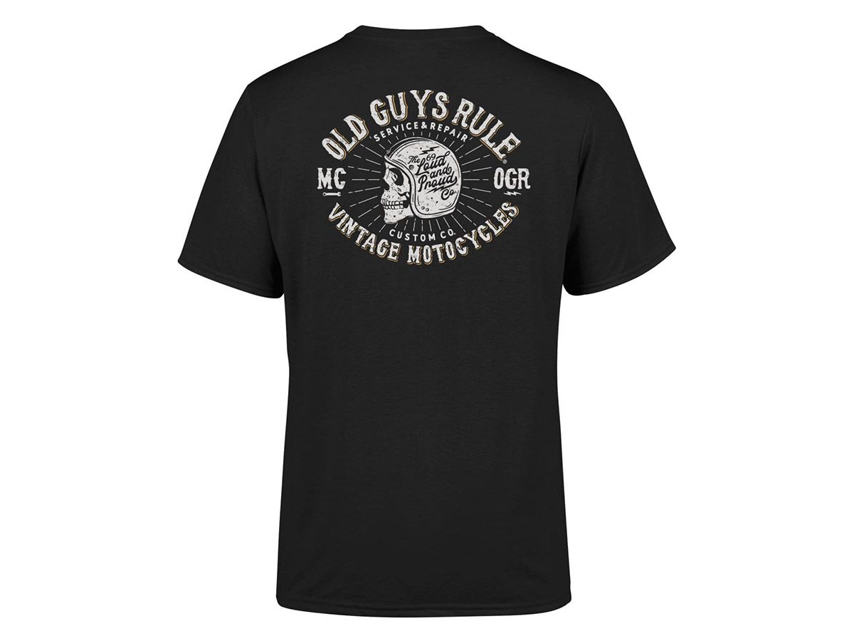 Old Guys Rule Vintage Motorcycles III T-Shirt