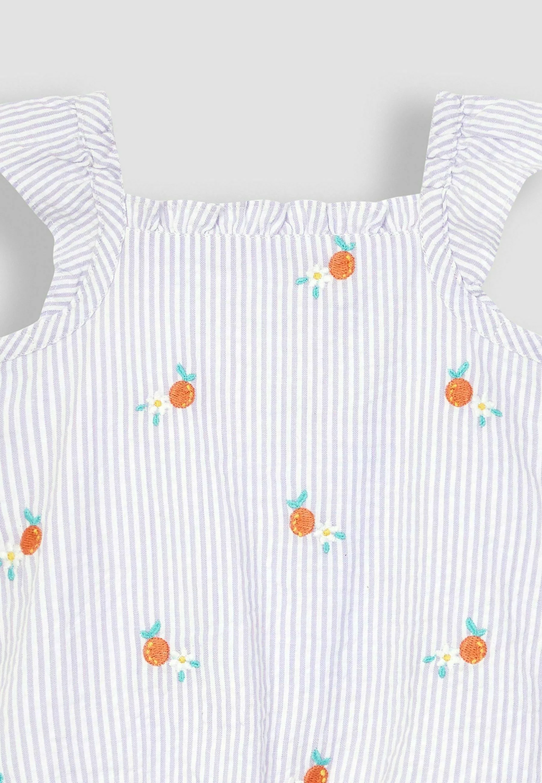 JoJo Maman Bébé PINEAPPLE EMBROIDERED REGULAR FIT - Mono