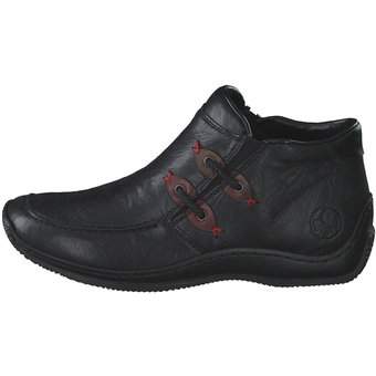 Rieker Ankle Boots in schwarz