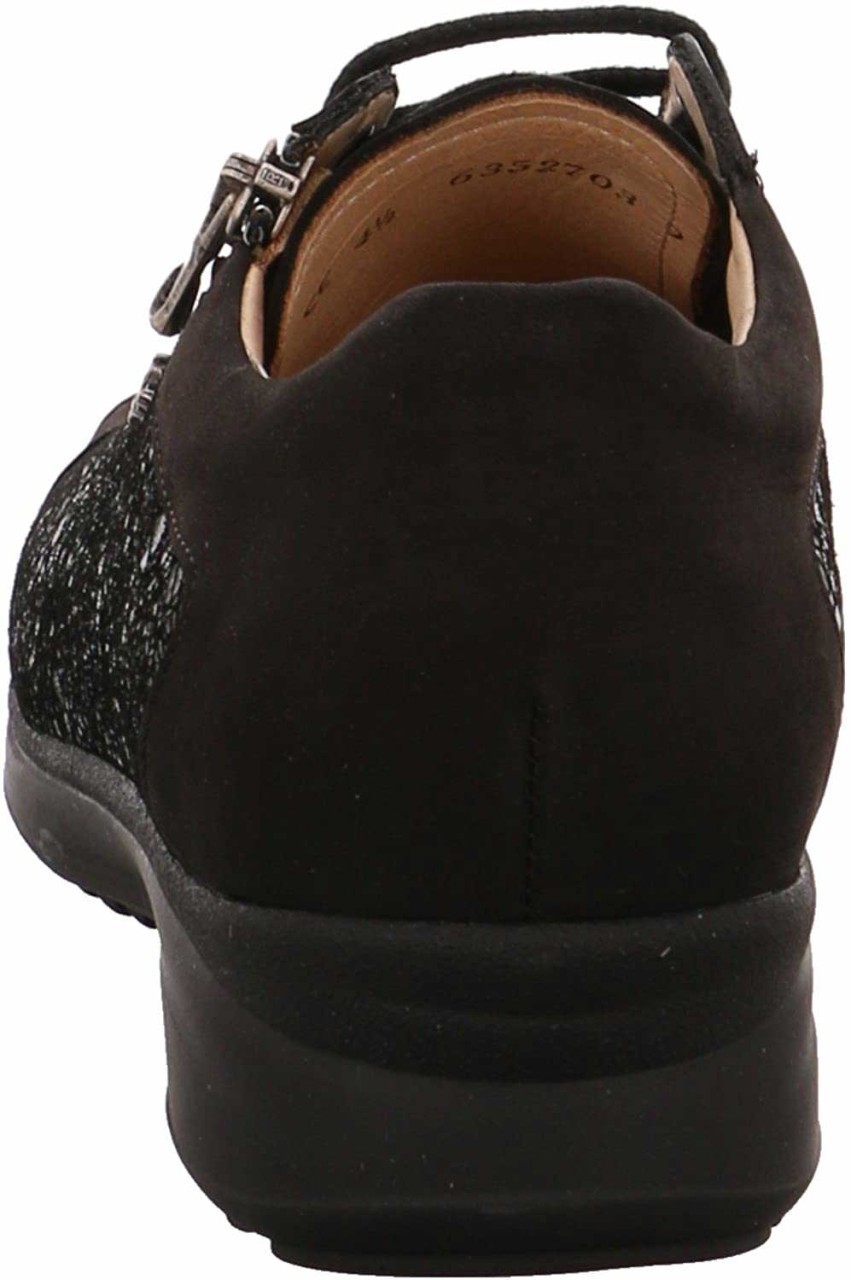 FINN COMFORT Freizeit Schnürer schwarz