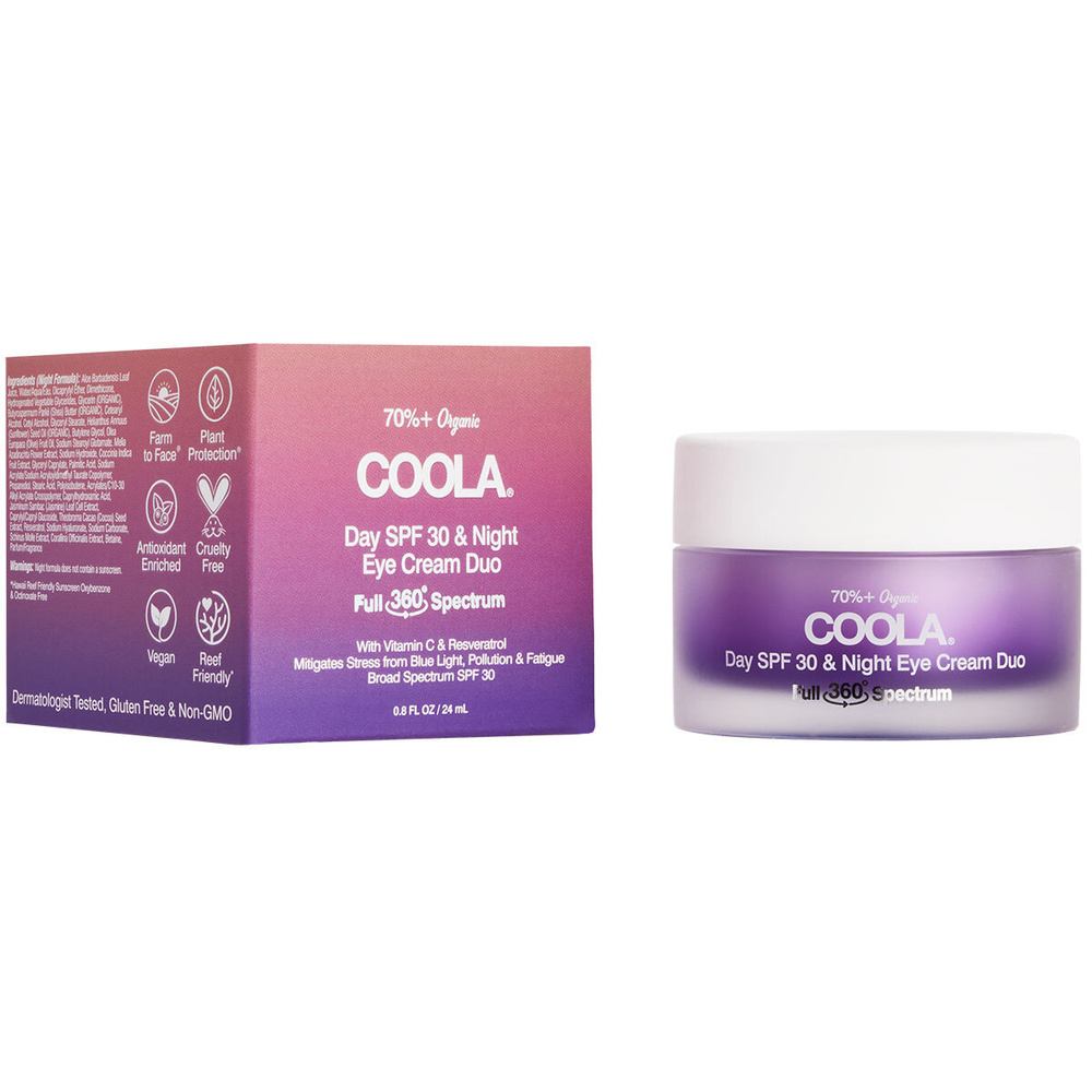 Coola Day SPF 30 & Night Eye Cream Duo soin des yeux