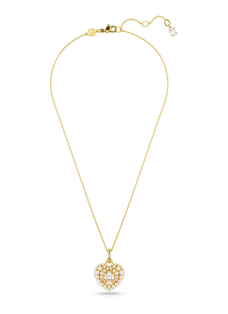 Κολιέ με επιχρυσωμένο κρύσταλλο Swarovski Hyperbola
