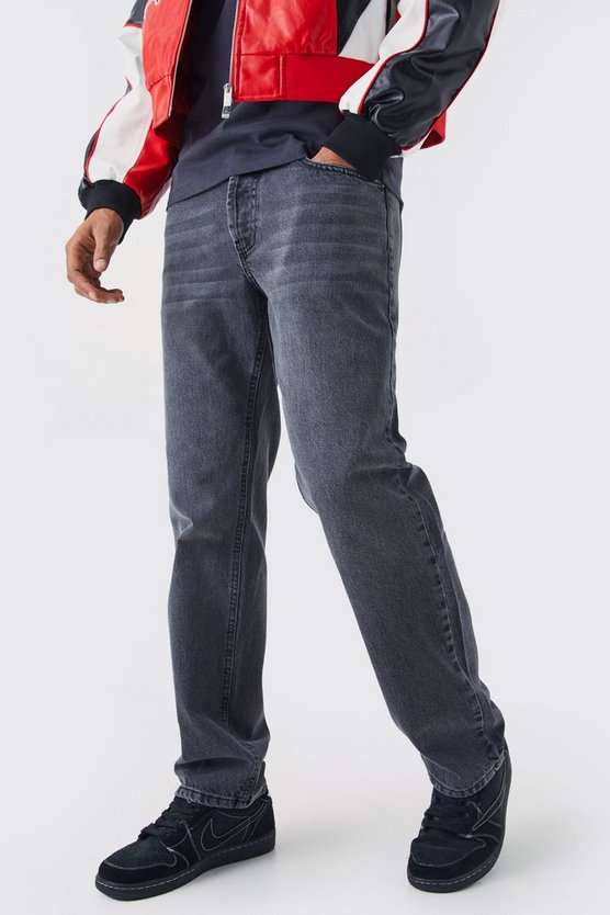 Lockere geprägte Jeans