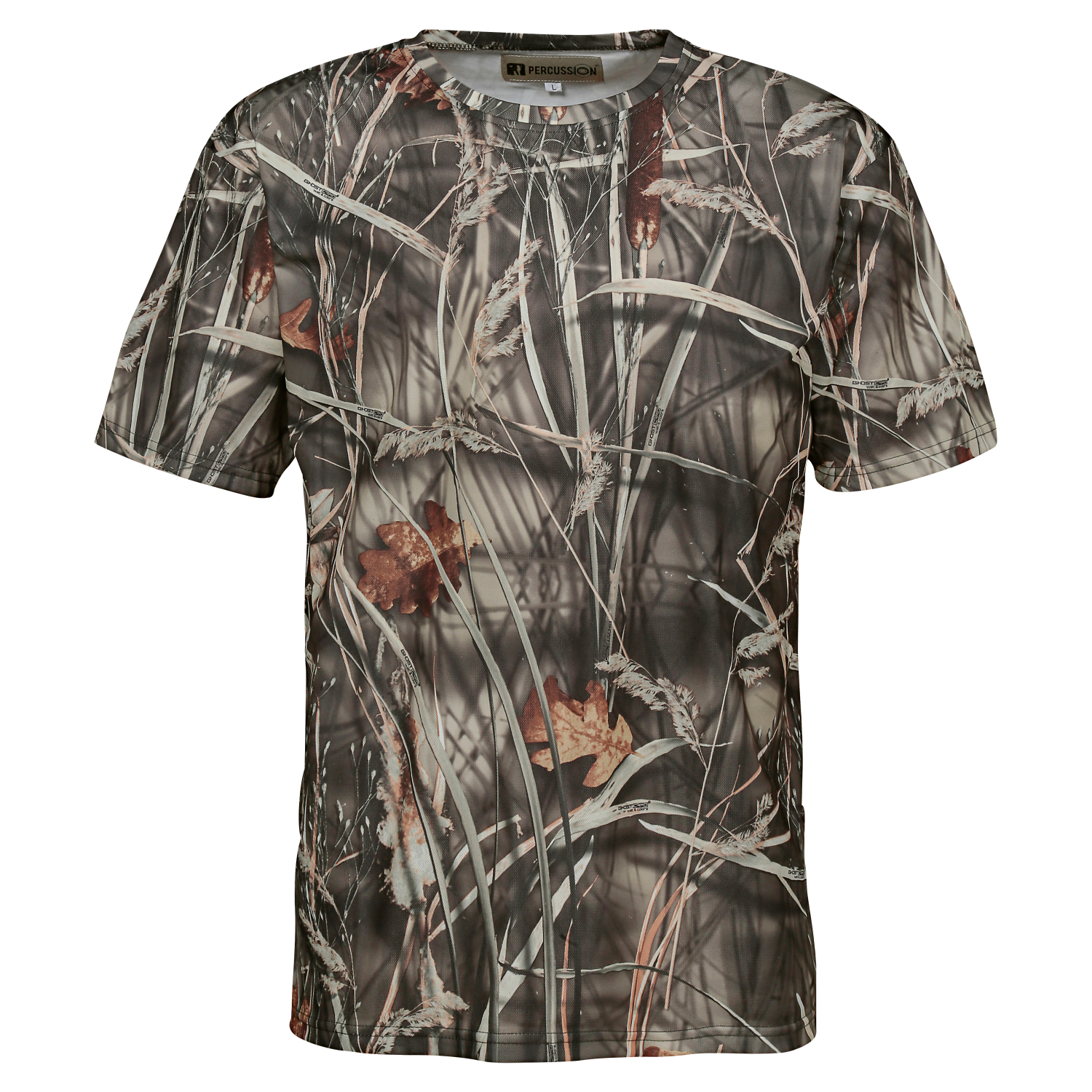 Percussion Herren T-Shirt Palombe (Ghostcamou Wet)
