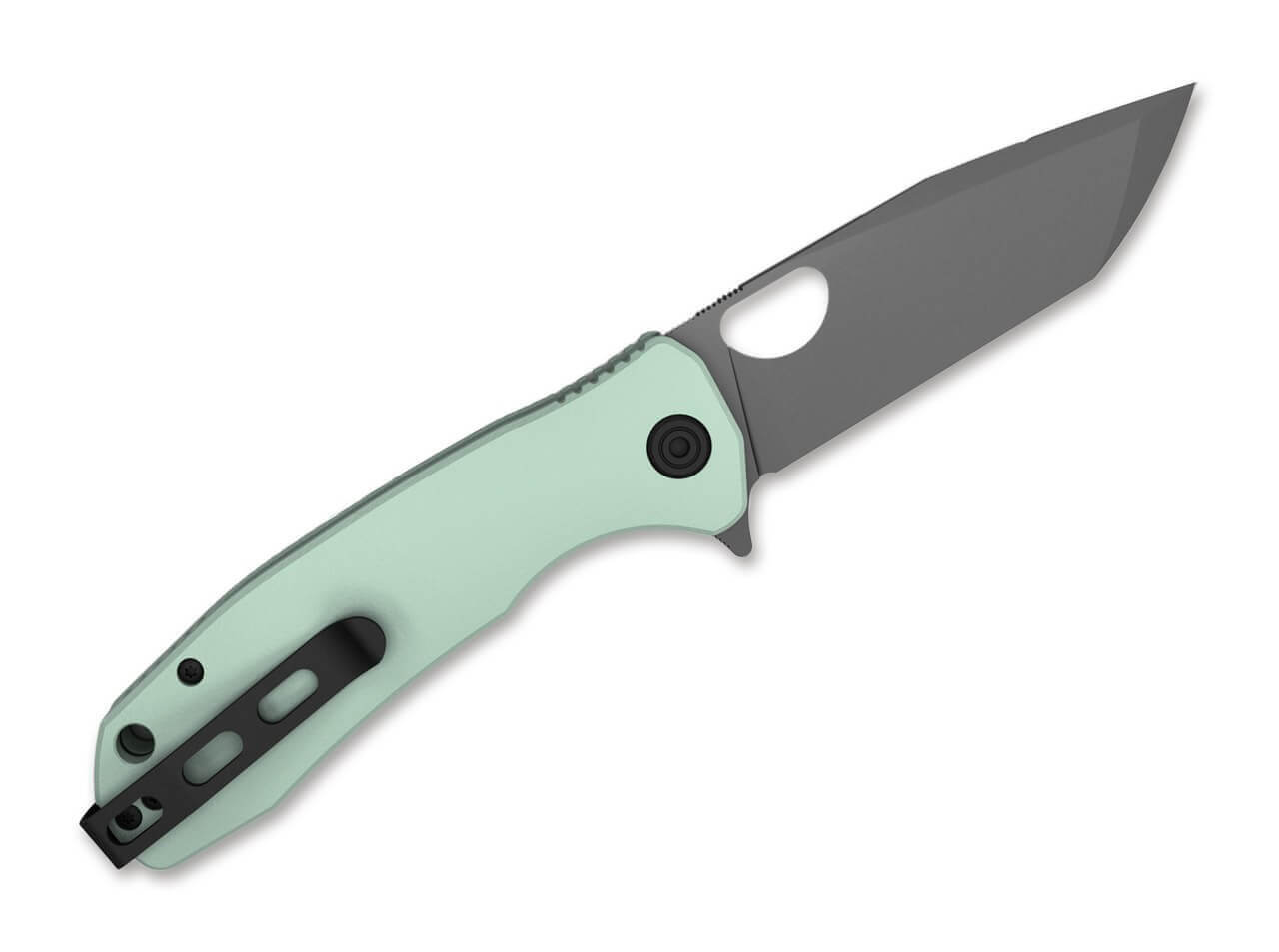Tanto Flipper Medium Black DLC Jade