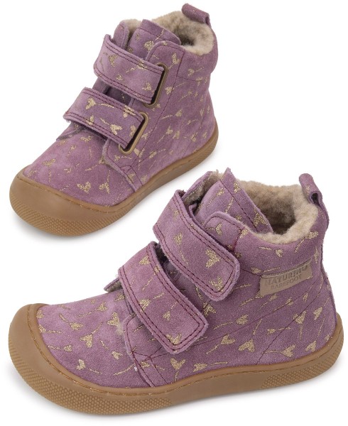 Naturino ~ Wigghi HighCut Klettschuh Winter ~ Hearts Magnolia