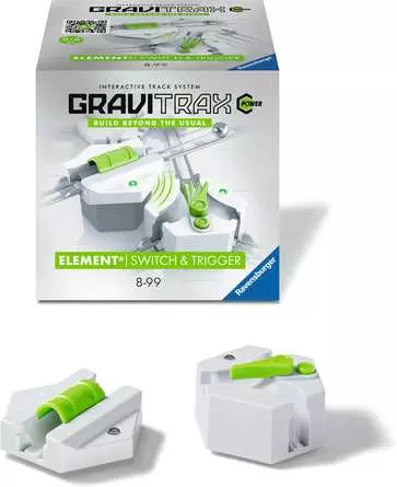 GraviTrax POWER Element Switch & Trigger - Kugelbahn-Erweiterung für Kinder ab 8 Jahren