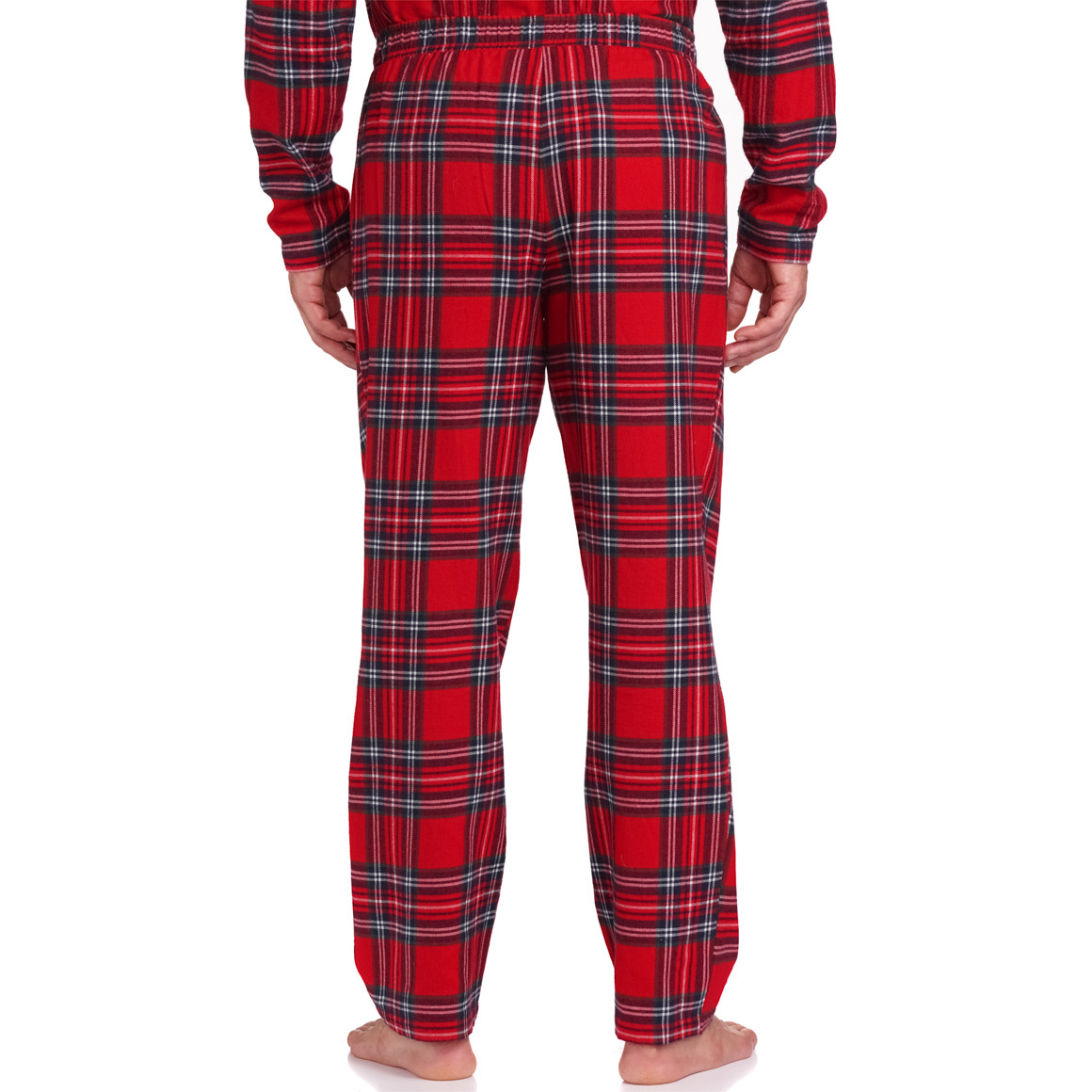 Micky Maus Weihnachtsschlafanzug zweiteilig rot / dunkelblau