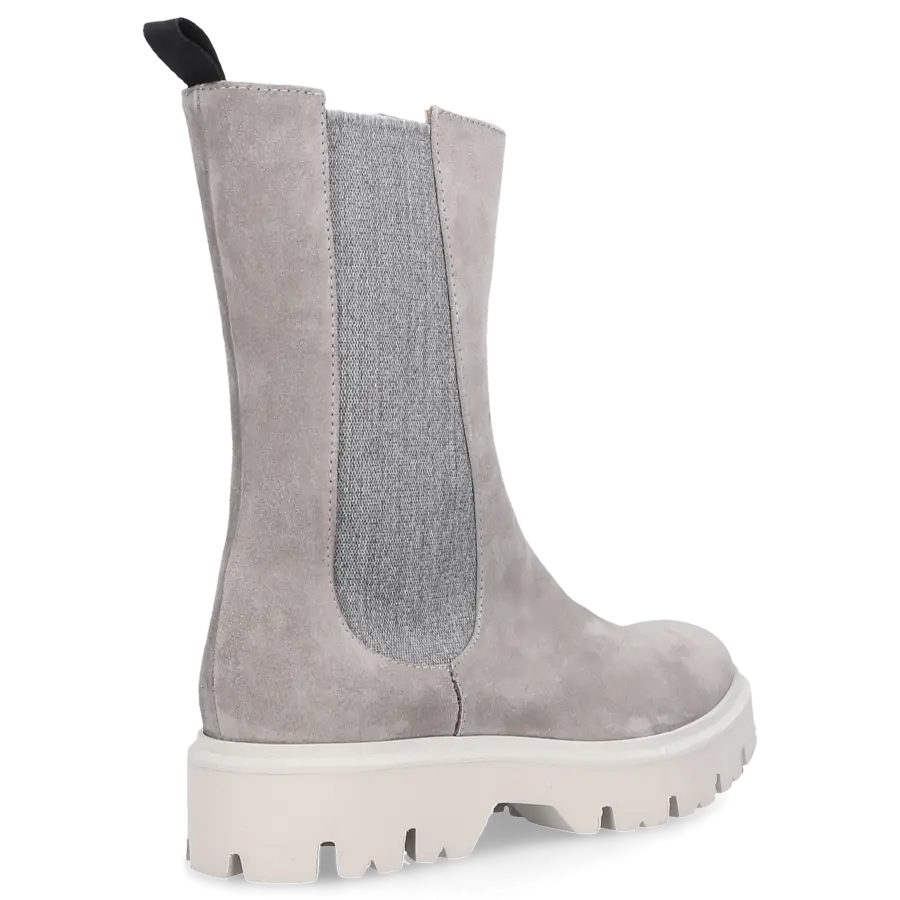 Roberto Festa - Chelsea Boots RAISA Veloursleder - grau