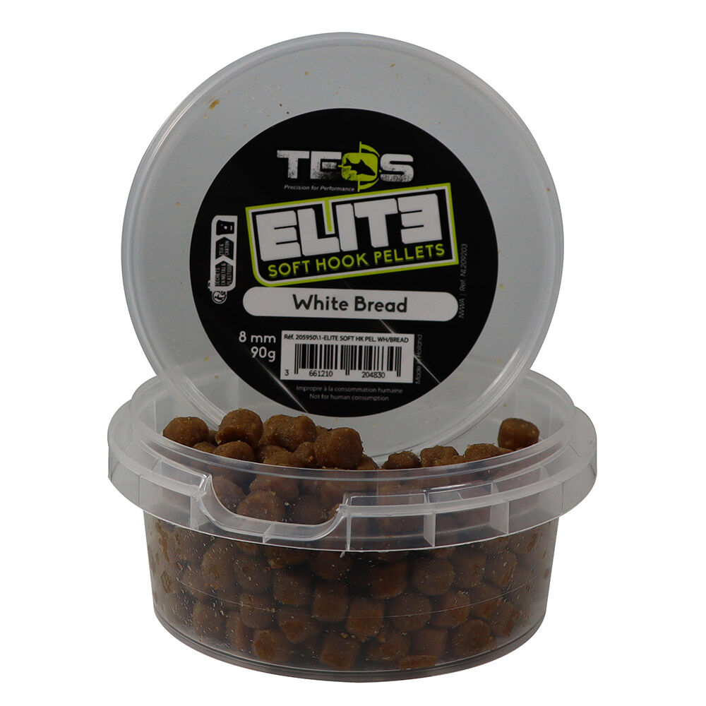 Teos Elite Soft Hook Pellets Weißbrot 8 mm 90 g