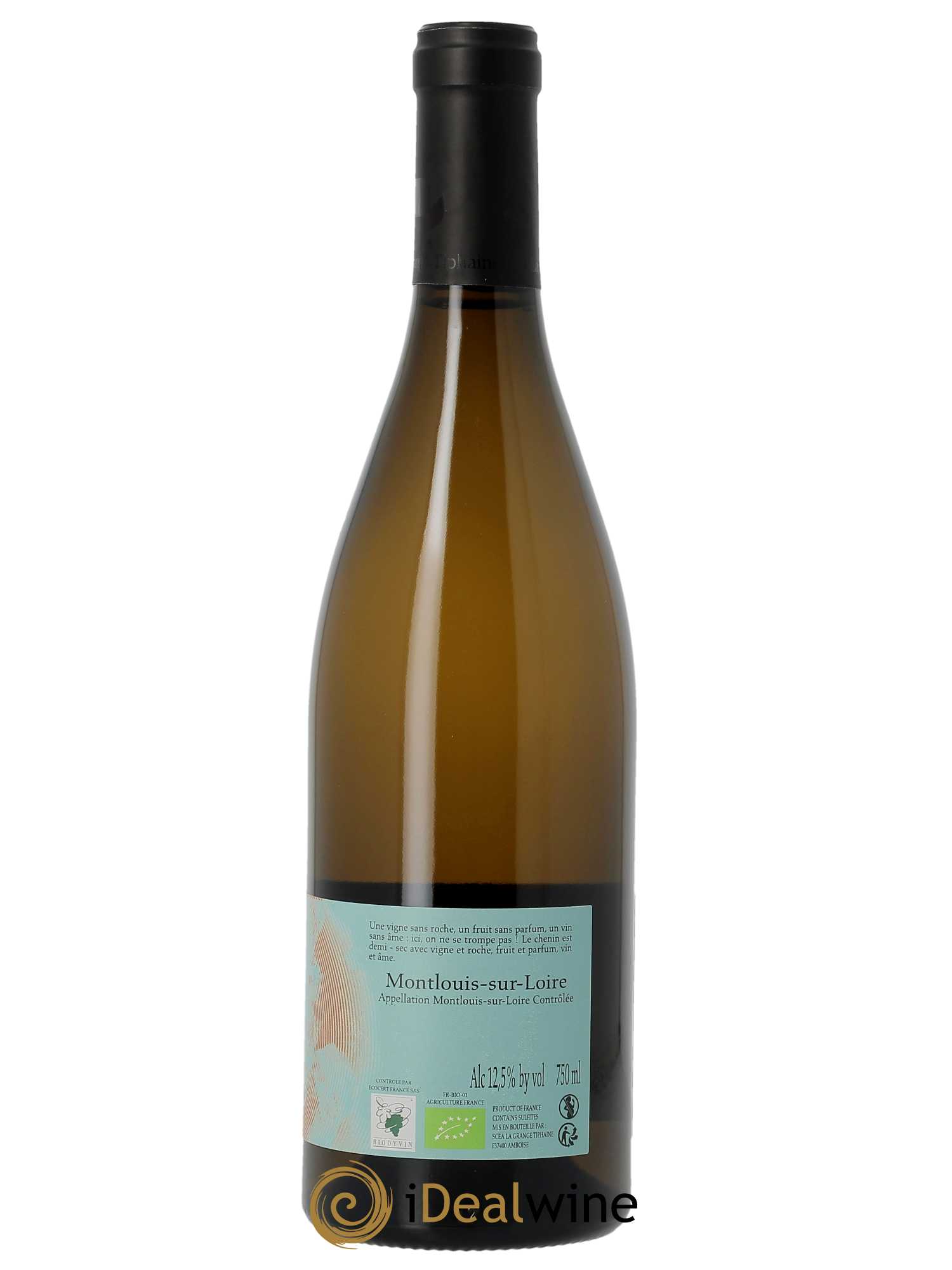 Montlouis-sur-Loire Les Grenouillères La Grange Tiphaine  2022 - Lot de 1 Bouteille