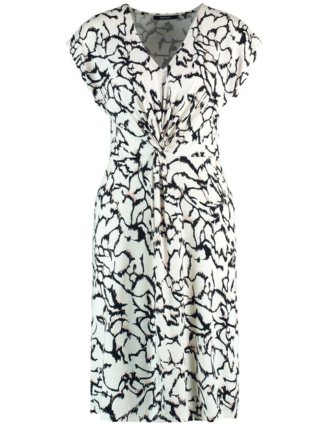 Shirtkleid mit Knoten-Effekt