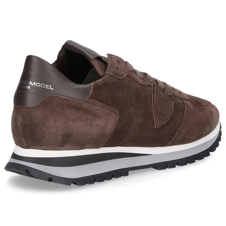 Philippe Model - Sneaker low TZLU Veloursleder - braun