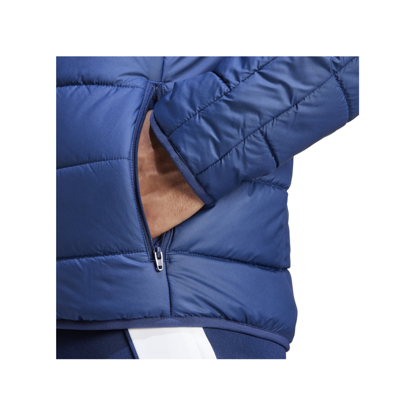 adidas Tiro 24 Winterjacke Blau Weiss