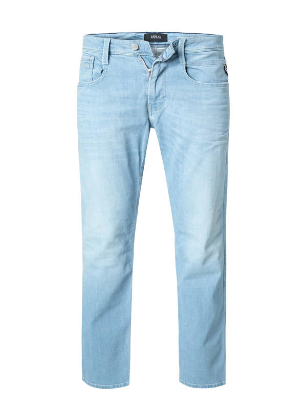 Replay, Jeans Anbass, Slim Fit, Baumwoll-Stretch 10,5 oz, hellblau